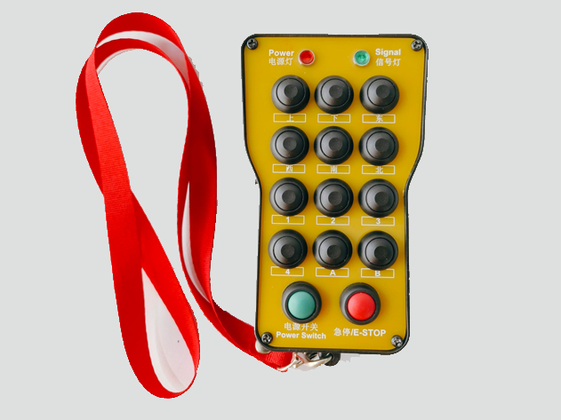 金屬按鍵12路開關(guān)量工業(yè)遙控器
